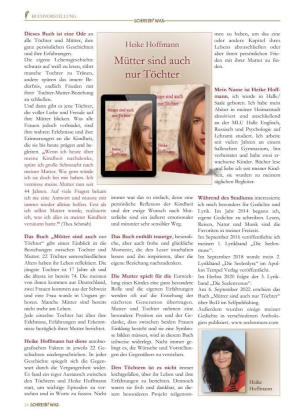 Im Literaturmagazin „Schreib was“