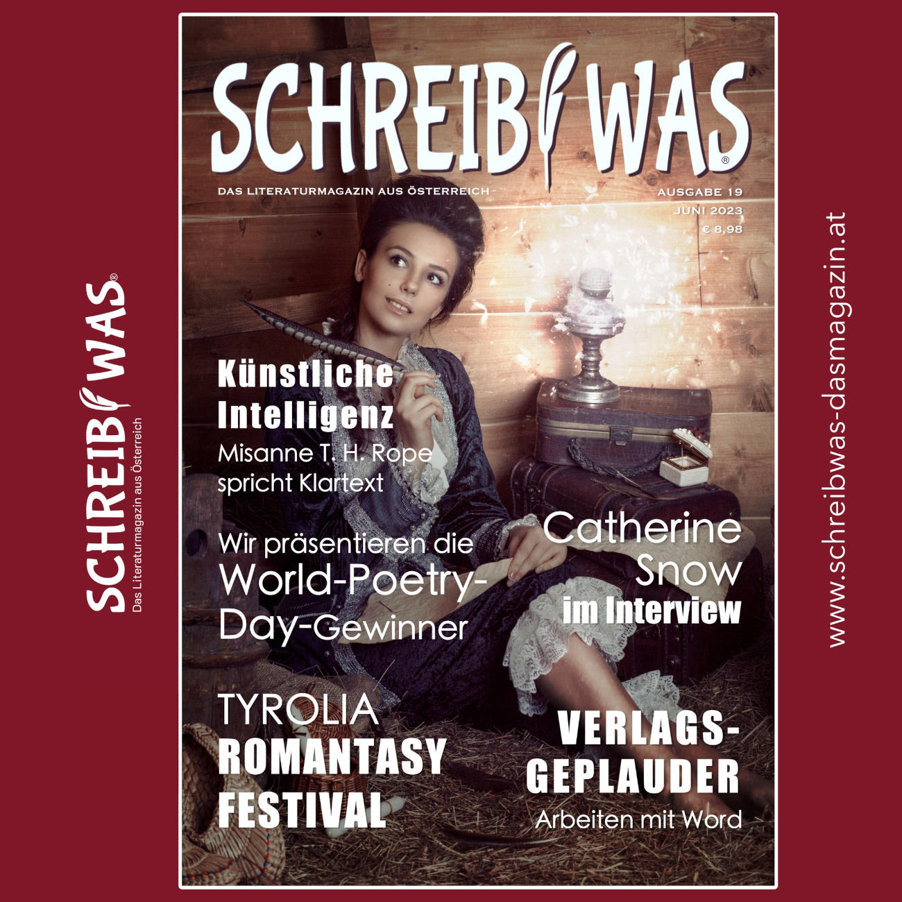 Im Literaturmagazin „Schreib was“